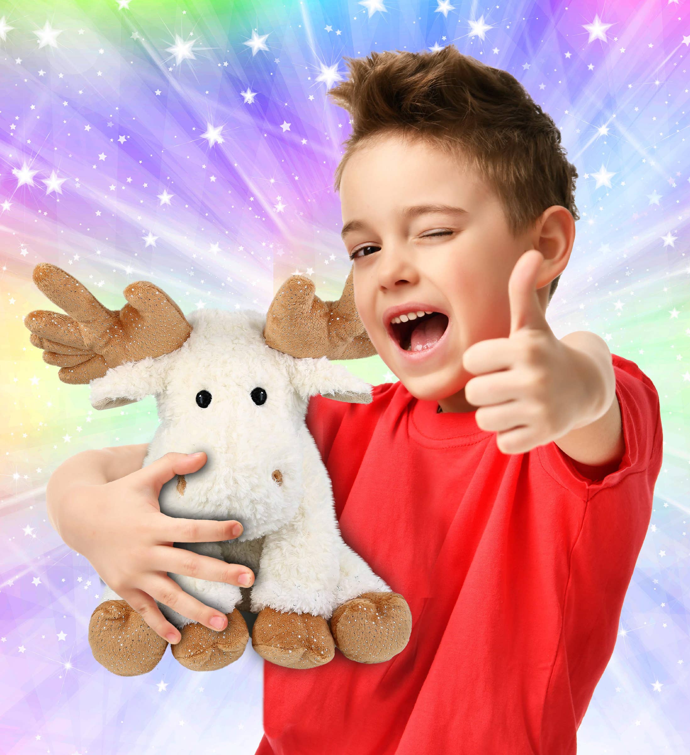 Cota Global – Großhandel Kuschel-/Plüschtier – Kind & Baby – Superweiches Plüsch - Eleganter Schlapp-Elch 26,7 cm1