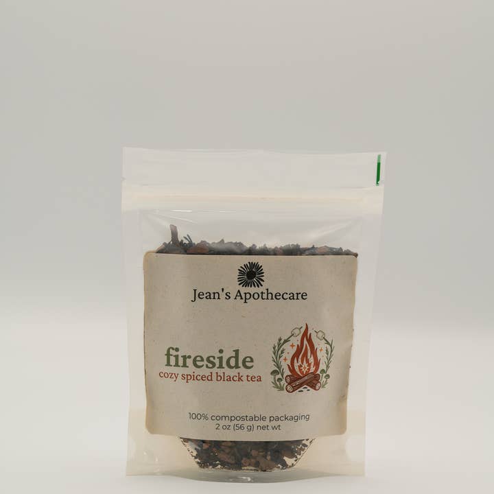 Jean's Apothecare - Wholesale Loose Tea - Fireside | Cacao & Spiced Black Tea for a Cozy Holiday 9