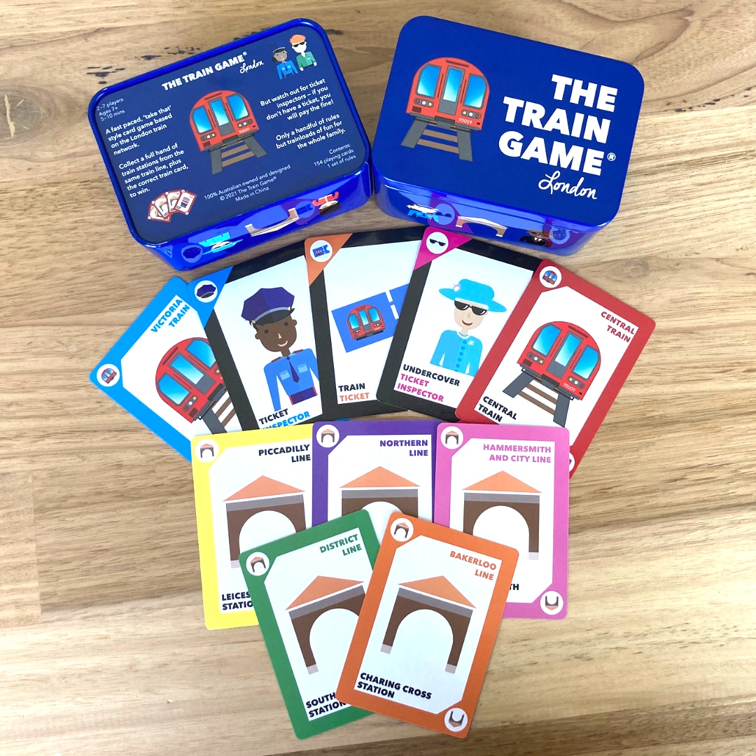 The Train Game - Wholesale Card Game - The Train Game London Edition1