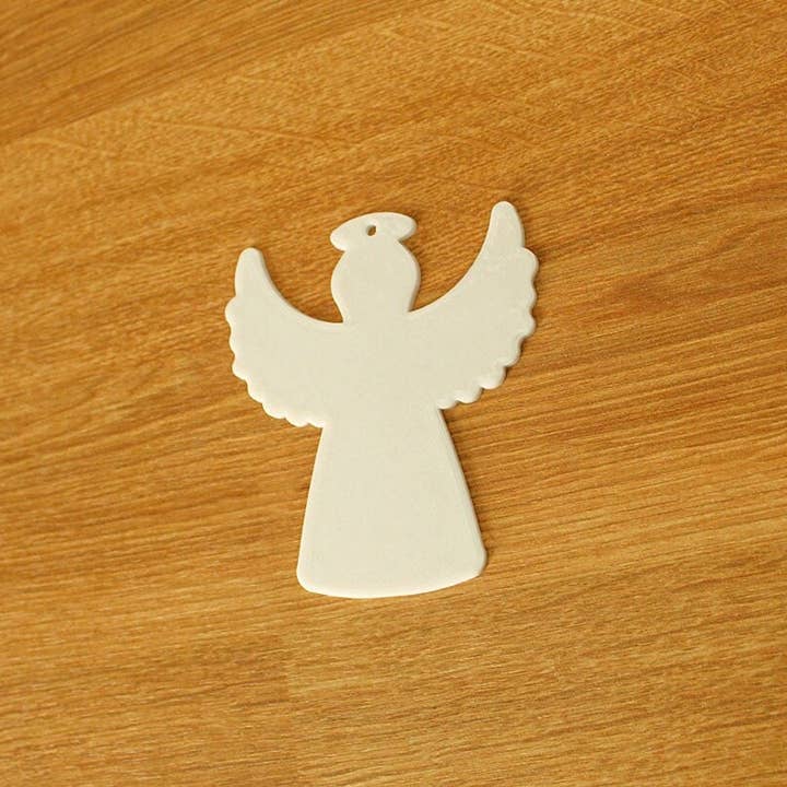 Clever Contraptions - Wholesale Ornament Set - Set of 4 Unique Christmas Tree Angel Ornaments4