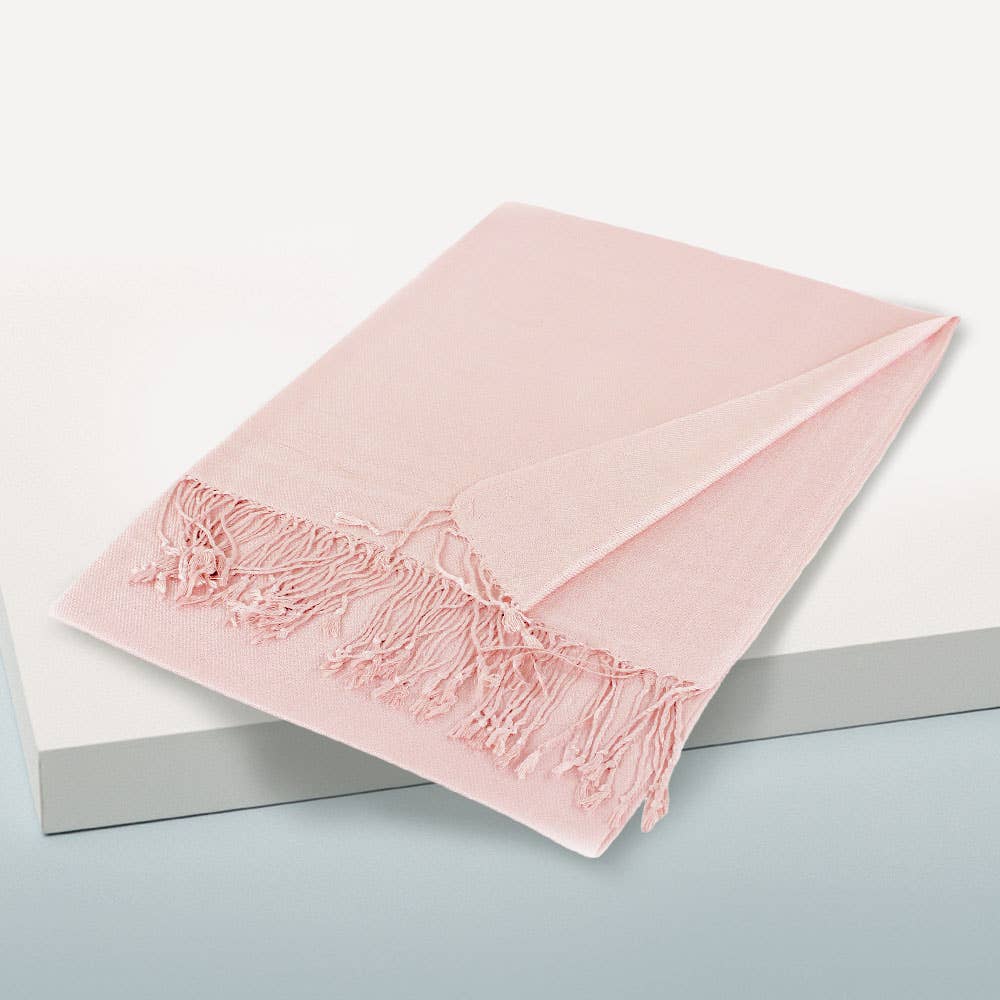 Sensibling Corp. - Vente Écharpe – femme - Écharpe châle unie en pashmina44