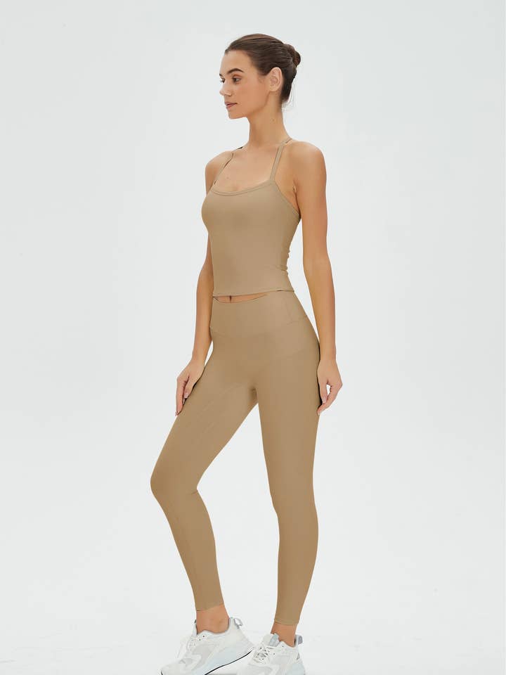 Mantra Active - Wholesale Activewear Set - Women's - Vesper Halter Neck Sports Bra & Leggings Activewear Set 13