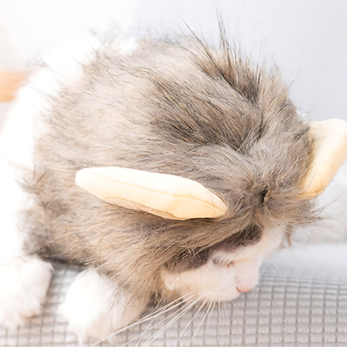 Brown Lion Mane Wig for Cats and Dogs – Pet Costume Hat_CWAH3745 for wholesale on Faire5