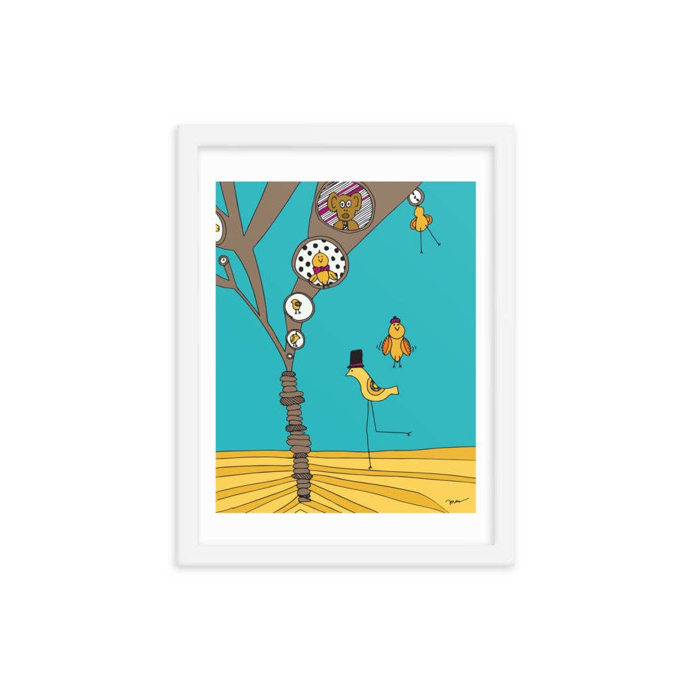 The MoMeMans - Wholesale Art Print - Treehouses Print3