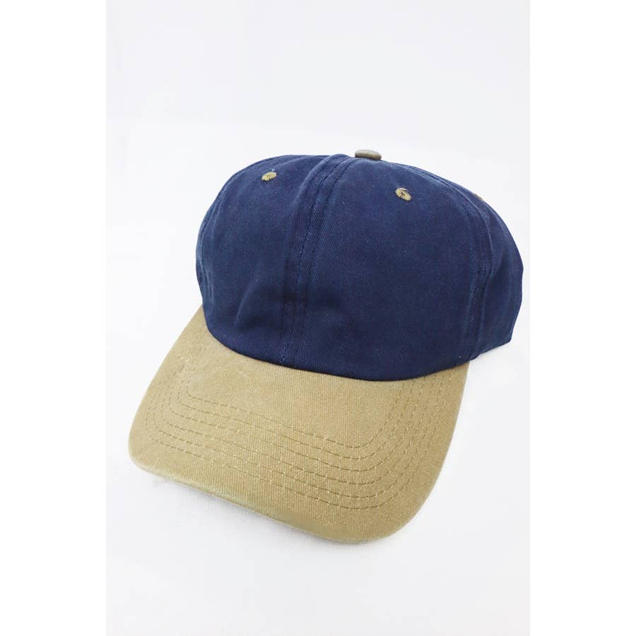 Love and Repeat - Wholesale Baseball Cap - Unisex - Two Tone Washed Baseball Cap1