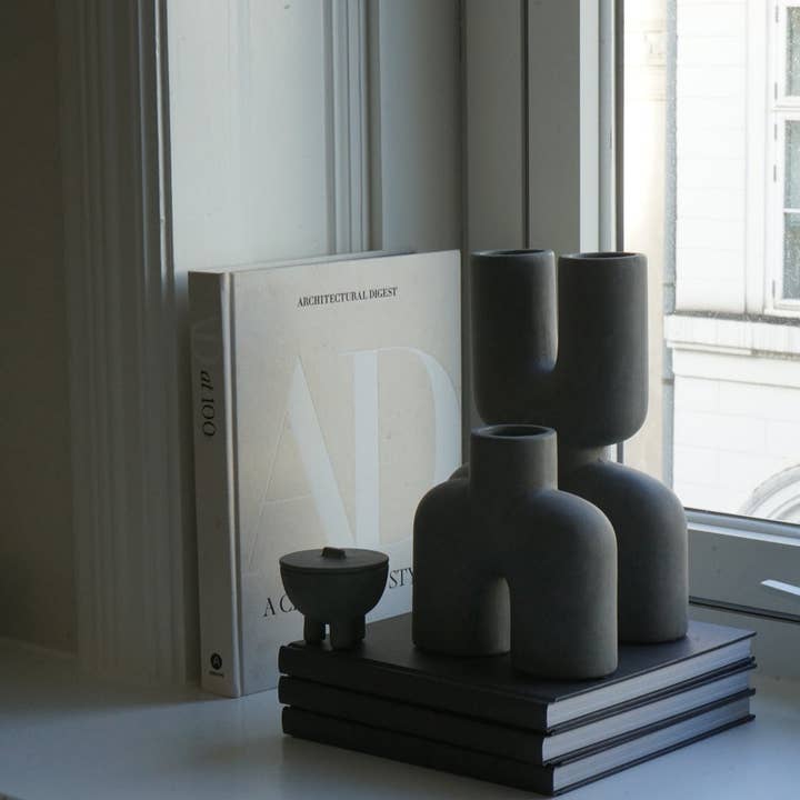 Studio Nordhaven - Wholesale Decorative Tabletop Object - Cobra Uno Mini - Dark Grey4