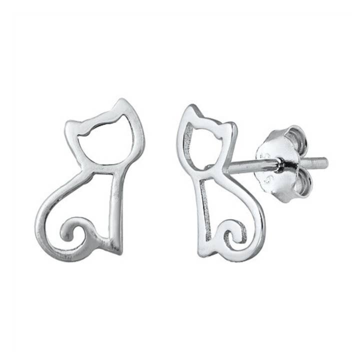 E 27 Cat Earrings for wholesale by Moonrise Jewelry