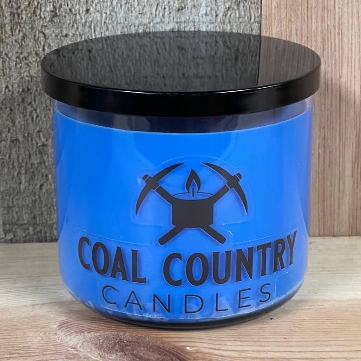 Bougie à 3 mèches Fruity Pebbles pour la vente par Coal Country Candles