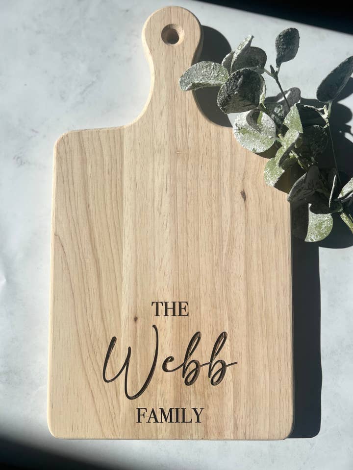 Custom Engraved Charcuterie Board for wholesale by SolFull Goods