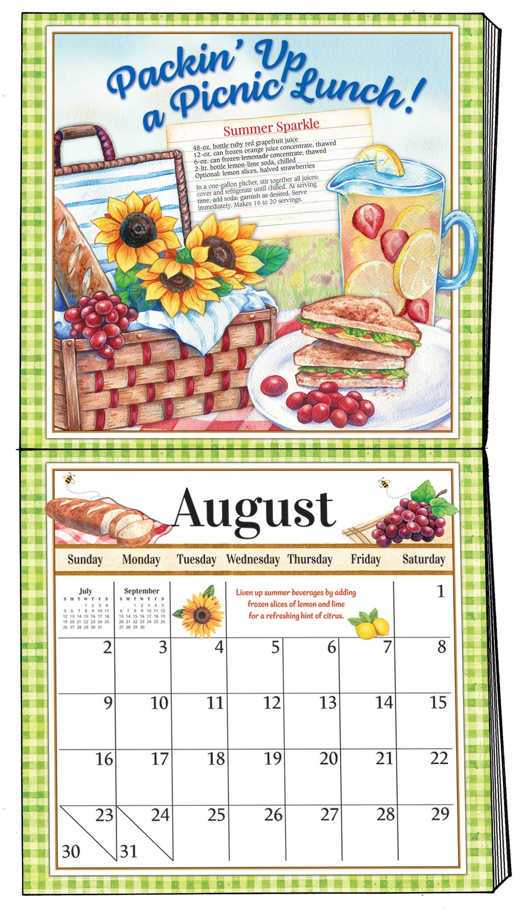 REMOVED BRAND - Wholesale Calendar - 2026 Gooseberry Patch Wall Calendar1