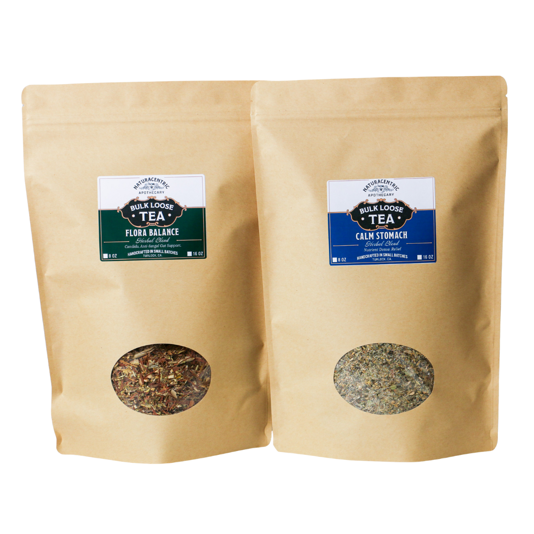Naturacentric - Wholesale Loose Tea - 16 oz BULK Flora Balance Loose Leaf Tea 1