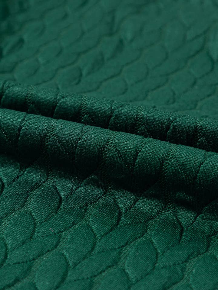 Suhkasana - Wholesale Sweatshirt - Women's - White LUCKY Chenille Embroidered Cable Knit Pullover Sweatshirt45