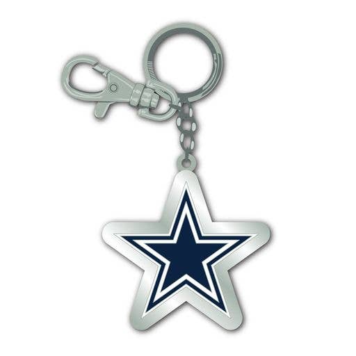 NFL Dallas Cowboys Zamac Keychain for wholesale by Mojo Licensing