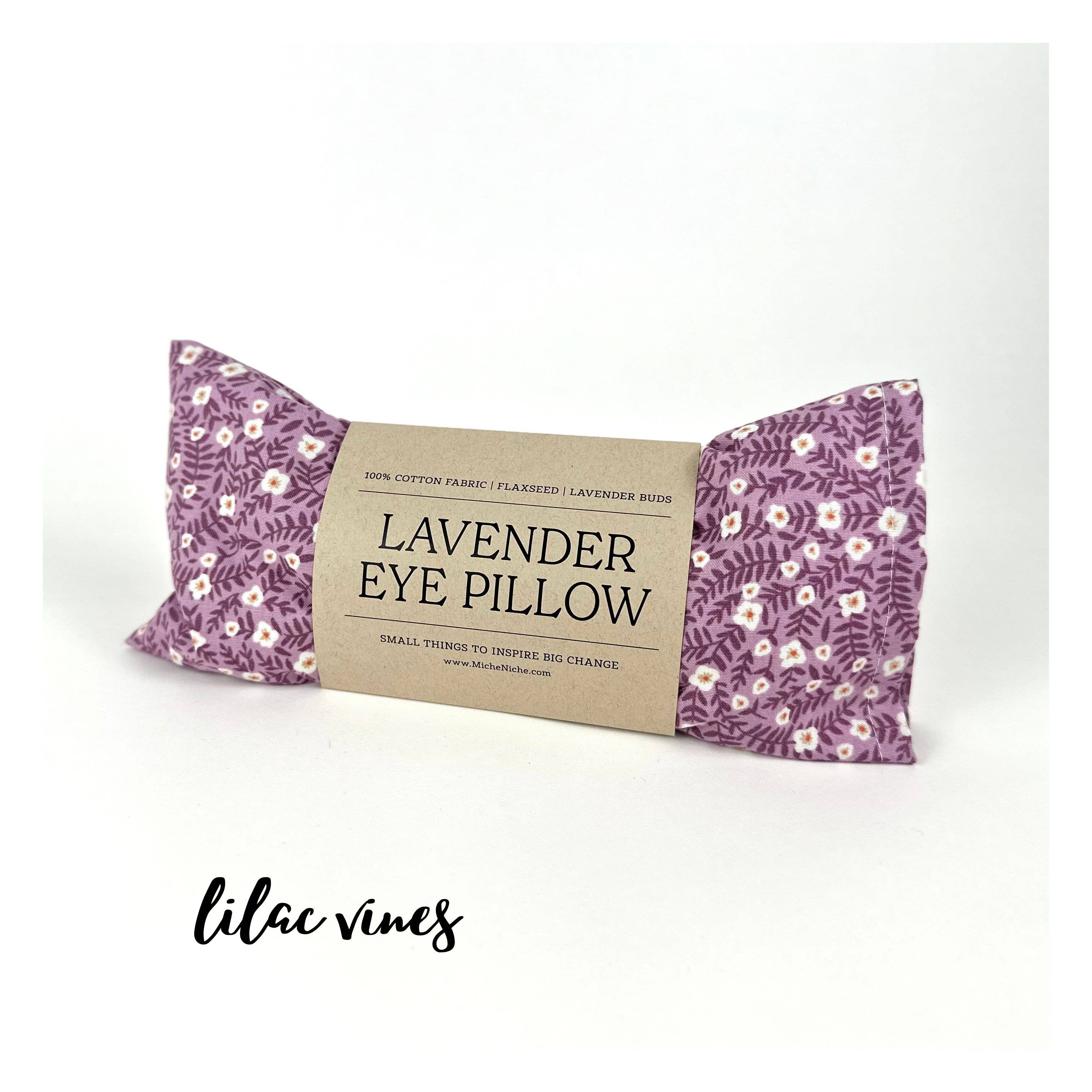 Miche Niche - Venta al por mayor Cojín de spa/terapia - Almohada para ojos color lavanda | Colección Rifle Paper Co11