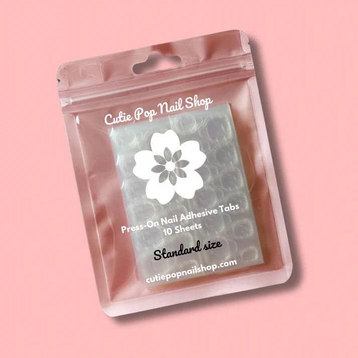 Onglets adhésifs pour ongles - Paquet de 10 feuilles pour la vente par Cutie Pop Nail Shop
