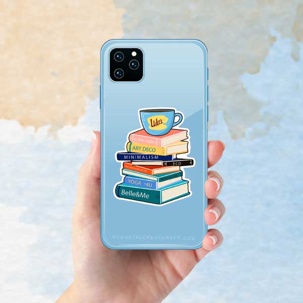 Coastal Creators of Connecticut - Wholesale Sticker - Gilmore Girls Chilton Lukes Yale Laptop Sticker1