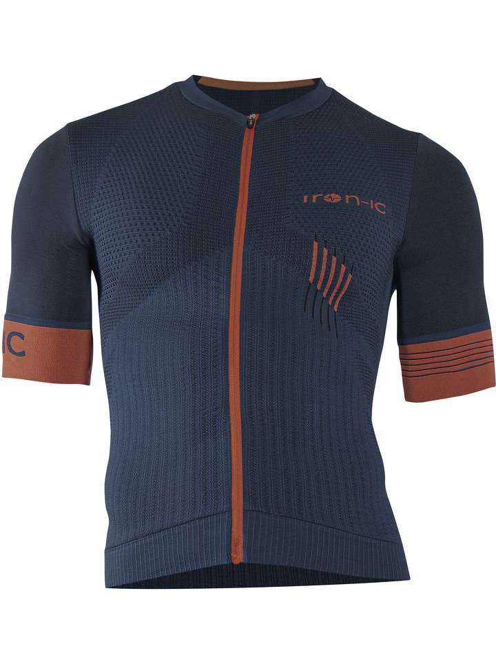 SS MAN IRN bike HERO 1.0 t-shirt blauw/zwart voor wholesale door Iron-Ic