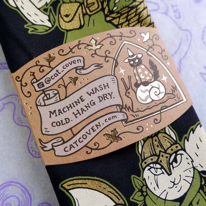 Cat Coven - Wholesale Bandana - Unisex - Join Our Quest - Cotton Bandana