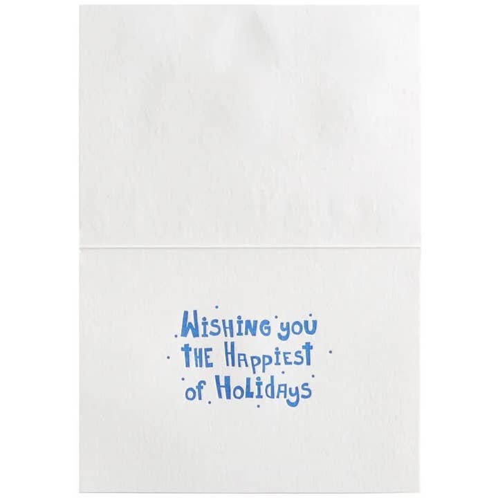 NIQUEA.D - Wholesale Christmas Card - Feliz Navidog Single Christmas Card2