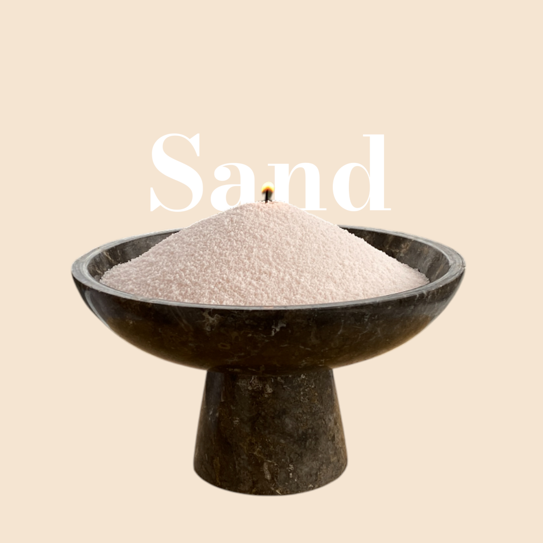 The Candledust - Wholesale Pillar Candle - Candle sand Colored Candledust Bulk 3kg  ~ 750h + 30 wicks 1