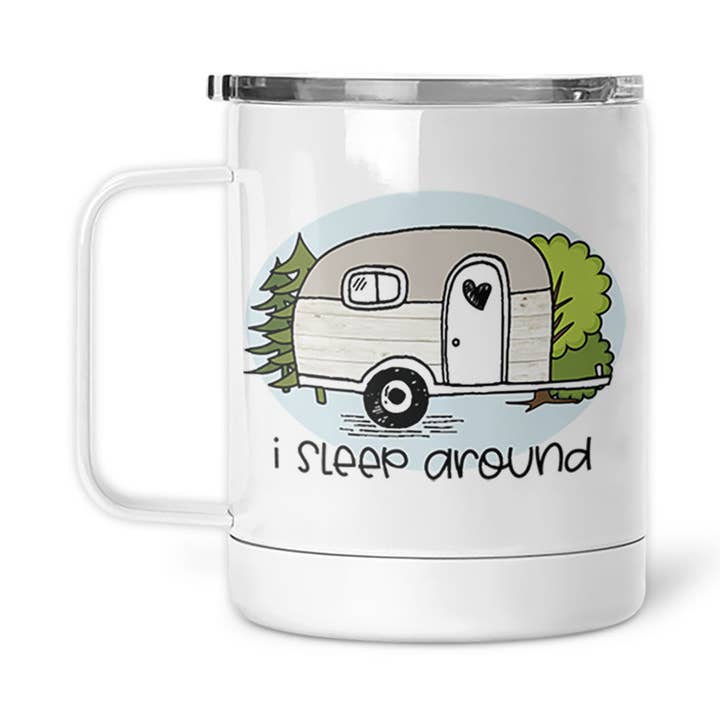 I Sleep Around | Thermal Mug for wholesale by Pinetree Innovations