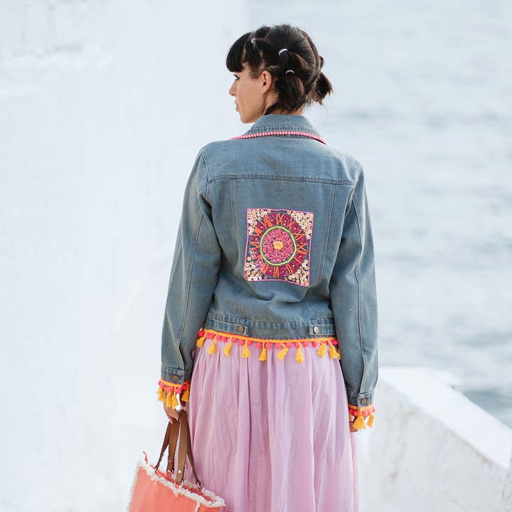 Blue Isla Bonita By SIGRIS Stockholm Jacket for wholesale on Faire1