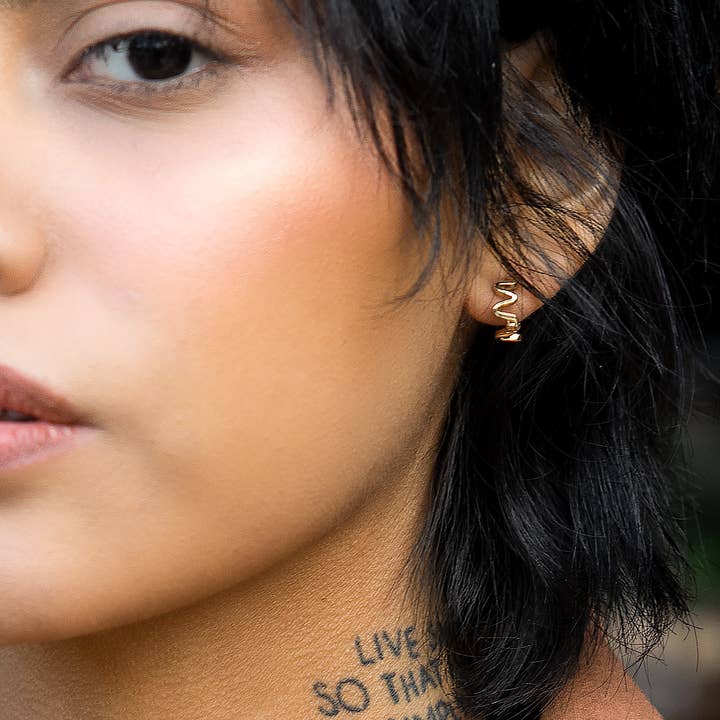 Peter and June - Wholesale Hoop Earrings - Flo Hoop2