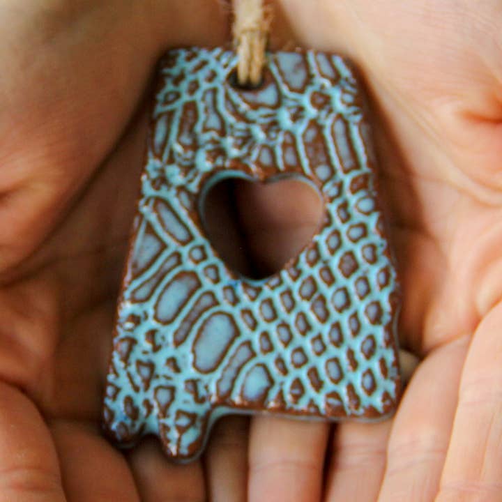 Ornamento de estado personalizado para venta al por mayor de Prodigal Pottery