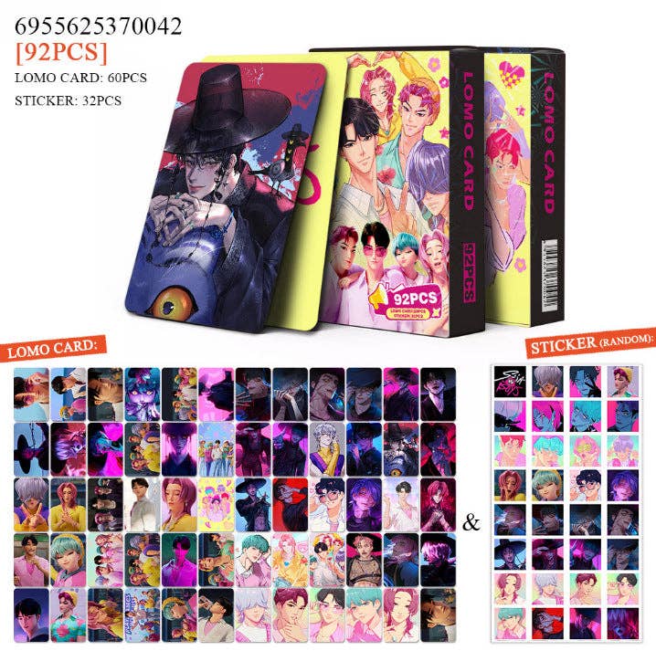 Auraquise - Wholesale Sticker - Kids & Baby - Kpop Demon Hunters Holographic Photocard Set Double-Sided LOMO Cards Mini Stickers & Collectible Flash Cards4