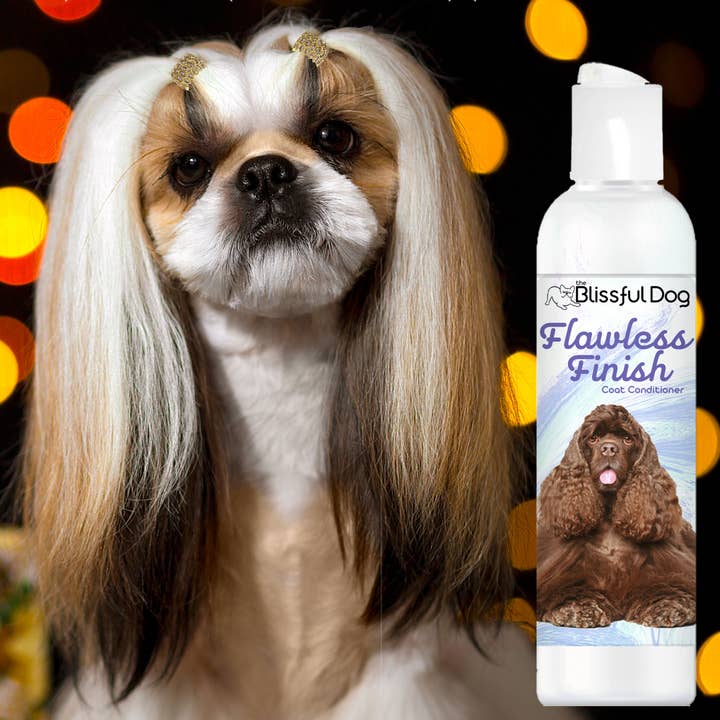 The Blissful Dog - Wholesale Pet Coat Conditioner - Dog - Flawless Finish Dog Coat Conditioner 4, 8, 16 oz Bottles3