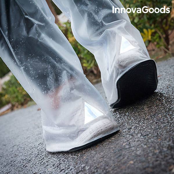 InnovaGoods - Wholesale Rain Boots - Women's - InnovaGoods Pocket Rain Jacket for Footwear - S/M2