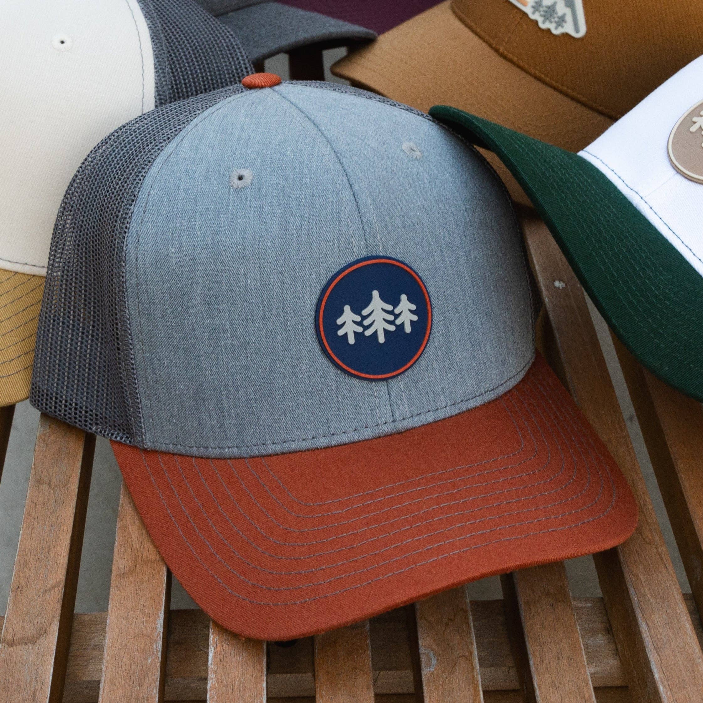 TriPine - Wholesale Trucker Hat - Unisex - Coin Patch Trucker Hat8