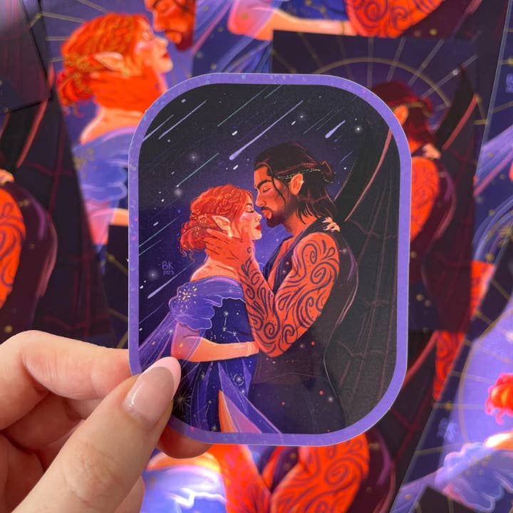 Brittany Keller Art - Vendita all'ingrosso Adesivo - Adesivo Brillante di Nessian