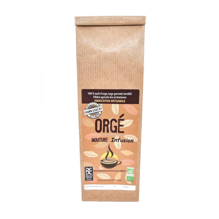 Yoann Gouery-Graine de Breton - Vente Thés santé/détox - Café d'orge torréfié "Orgé" infusion 200 g AB
