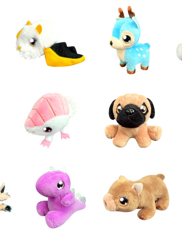 Peluches mini Surprizamals dans une boule surprise pour la vente par Joy Toy