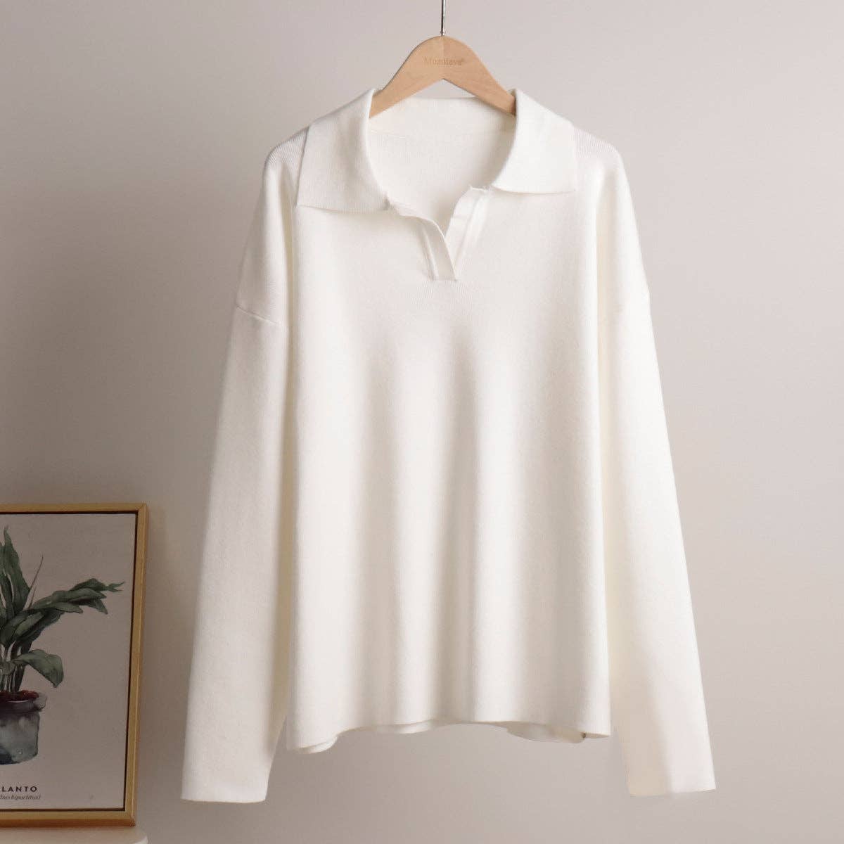 Dipped Shop – wholesale Lounge set – Women's – 2+Solid Color Label V-Neck Knit Sets DPSP12243