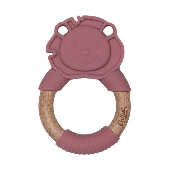 Lion Silicone Teether for wholesale by Calla & Friends