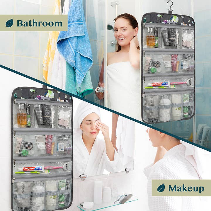 Pavilia - Wholesale Toiletry Bag - Unisex - Rollout Hanging Toiletry Organizer Bag22