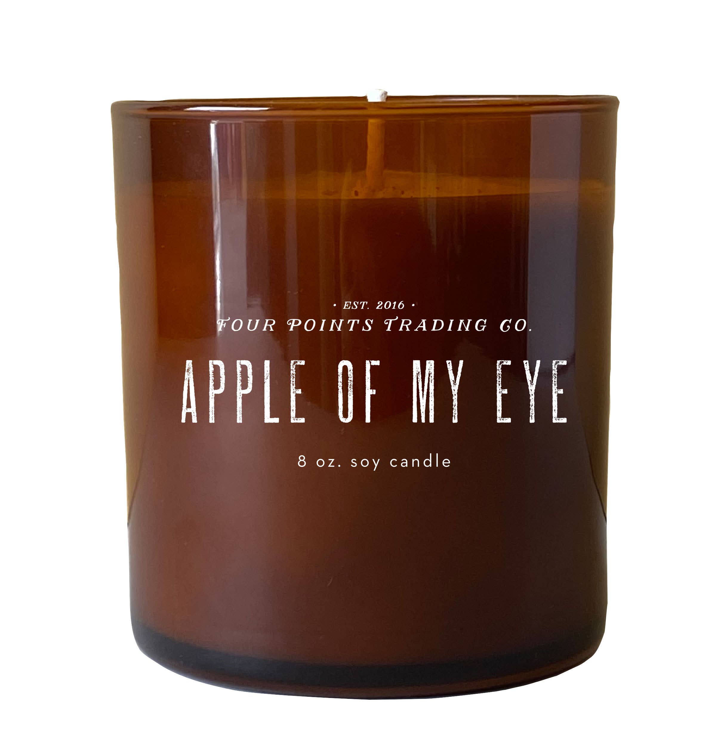 Four Points Trading Co - Wholesale Jar/Filled Candle - Scentiments: Apple of My Eye 8 oz Soy Candle0