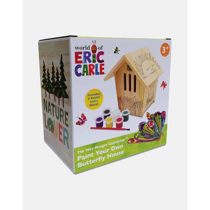 Robert Frederick Ltd - Wholesale DIY Craft Kit - Kids - Paint Your Own Butterfly House - Very Hungry Caterpillar3