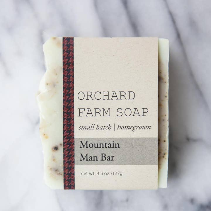 Orchard Farm Soap - Wholesale Bar Soap - 4.5oz Mountain Man Soap Bar1