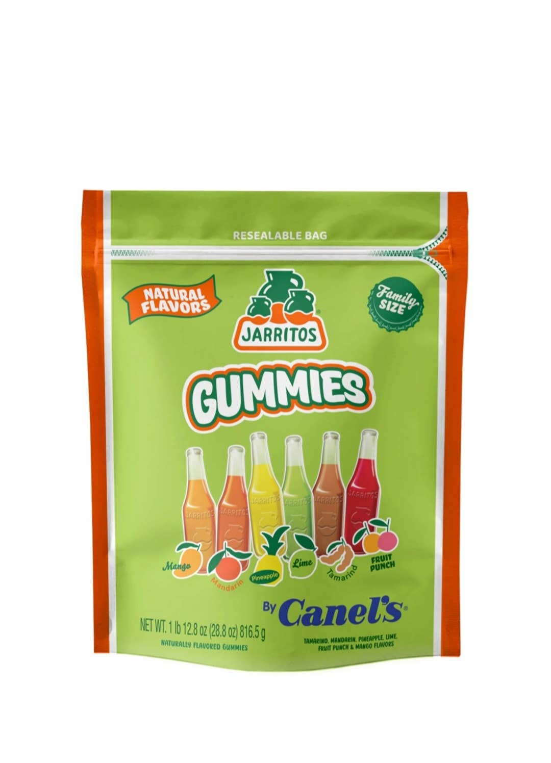 Majestic Wholesale - Wholesale Gummy - Canel's Jarritos Gummies 28.8oz – Assorted Fruit Flavors0