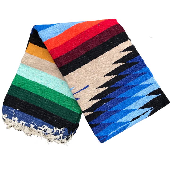 West Path – wholesale Throw blanket – Aztec Mexican Diamond Blanket | Beige Tan Khaki Throw