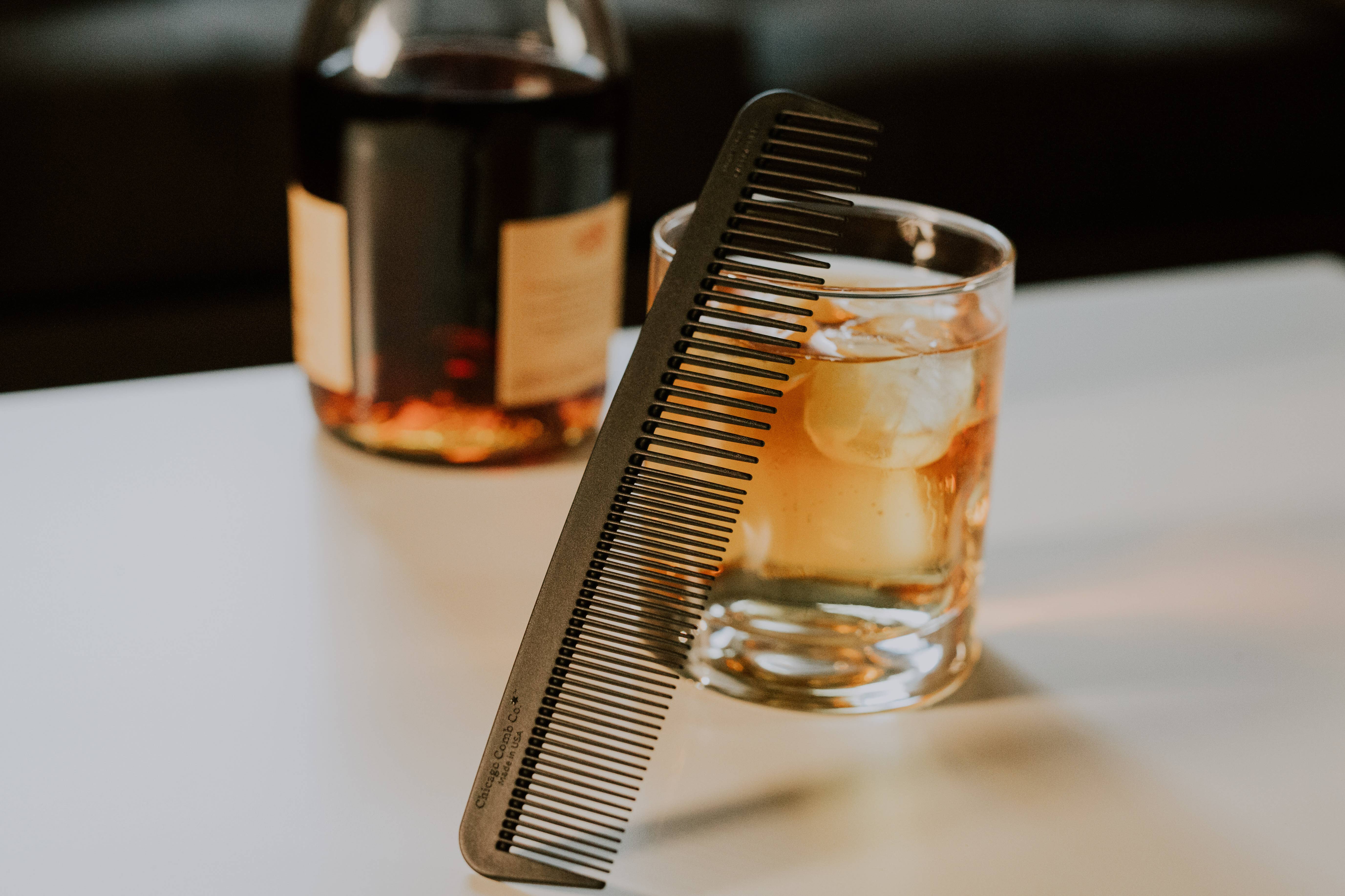 Chicago Comb Co. – wholesale Hair brush/comb – Model No. 6 Carbon Fiber Comb4