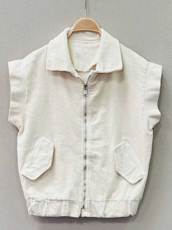 SWEET MAGIC MODA Y COMPLEMENTOS - Wholesale Outerwear Vest - Women's - CORDUROY VEST5