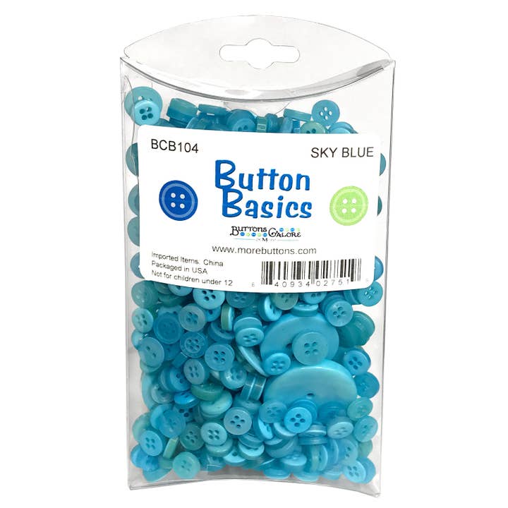 Buttons Galore & More - Wholesale Sewing Button/Snap - Button Basics Colorful Craft & Sewing Buttons63
