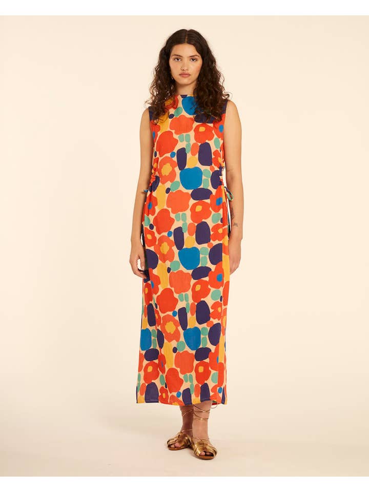 Pepaloves - Wholesale Dress - Women's - VESTIDO CON ABERTURAS BLOSSOM