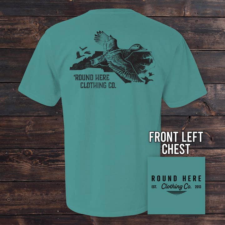 'Round Here Clothing NC Duck for wholesale by The Old North State