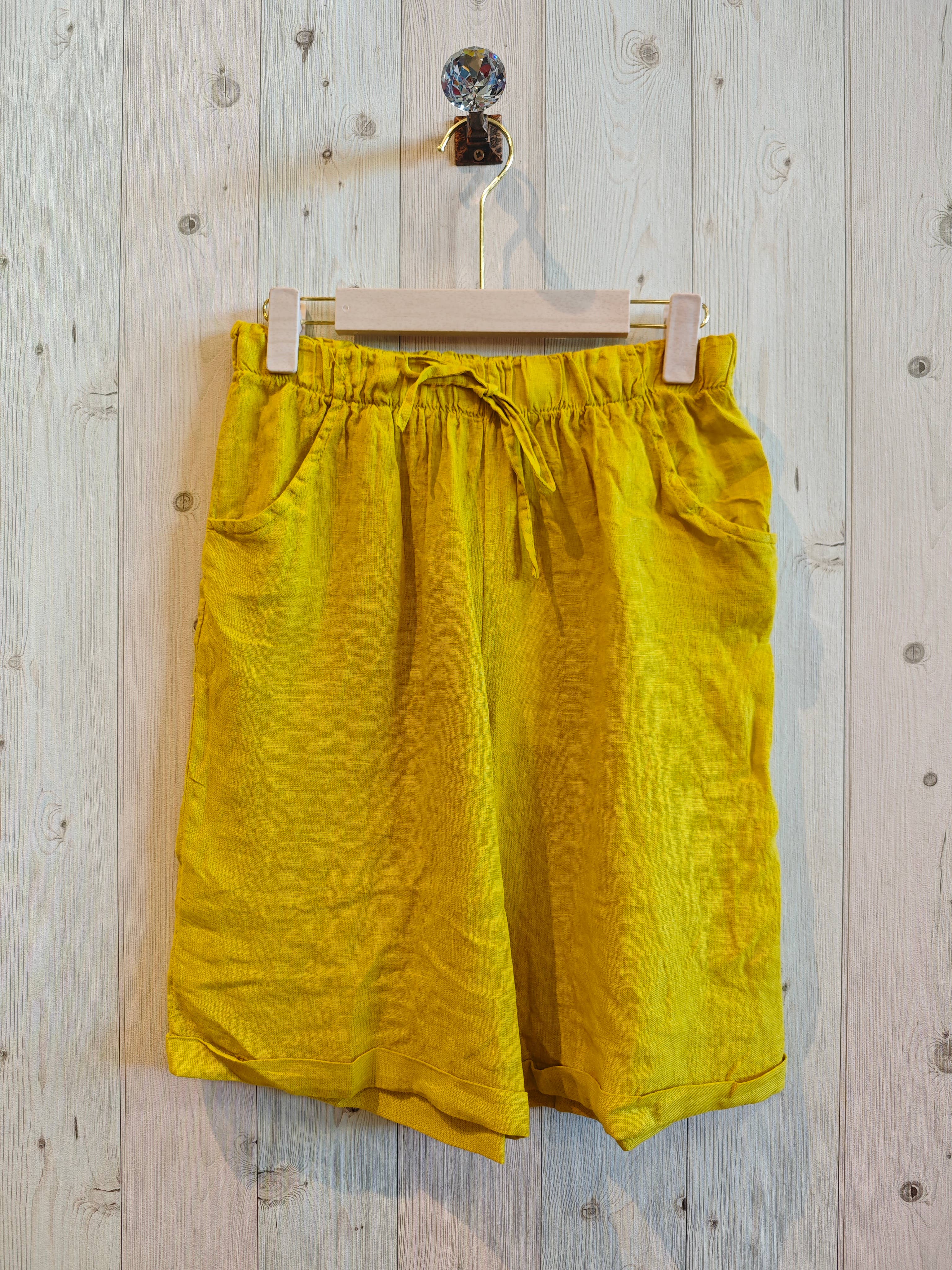 Linen & More - Venta al por mayor Pantalones cortos - Mujer - REF 15832 BERMUDAS DE MUJER LINO 100%1