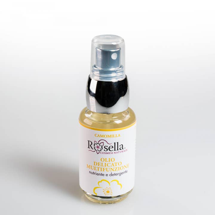 Olio delicato viso e corpo nutriente e detergente linea Camo per la vendita all'ingrosso da parte di Rosella cosmesi naturale